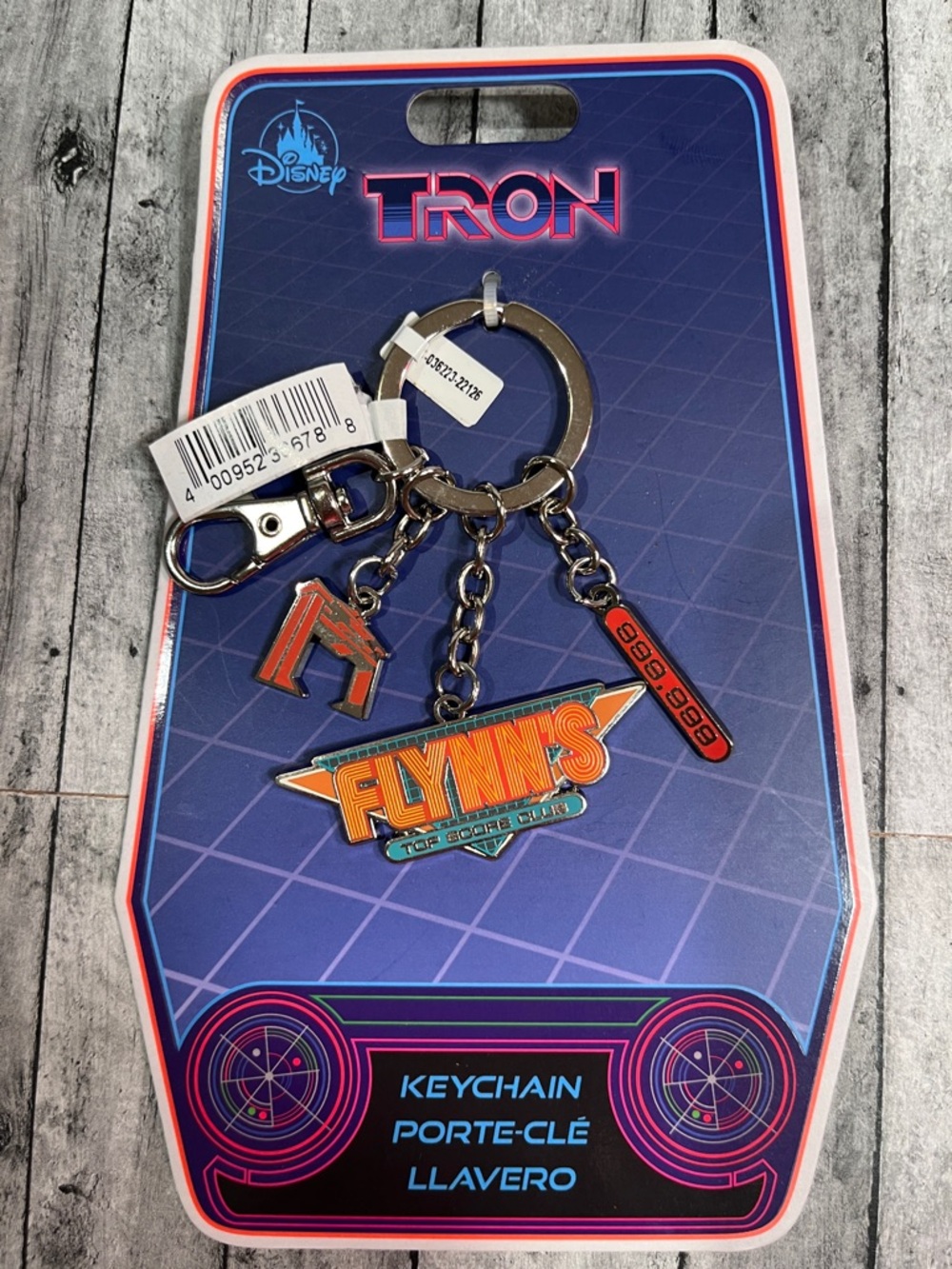 Disney Park Flynn's TRON Keychain –